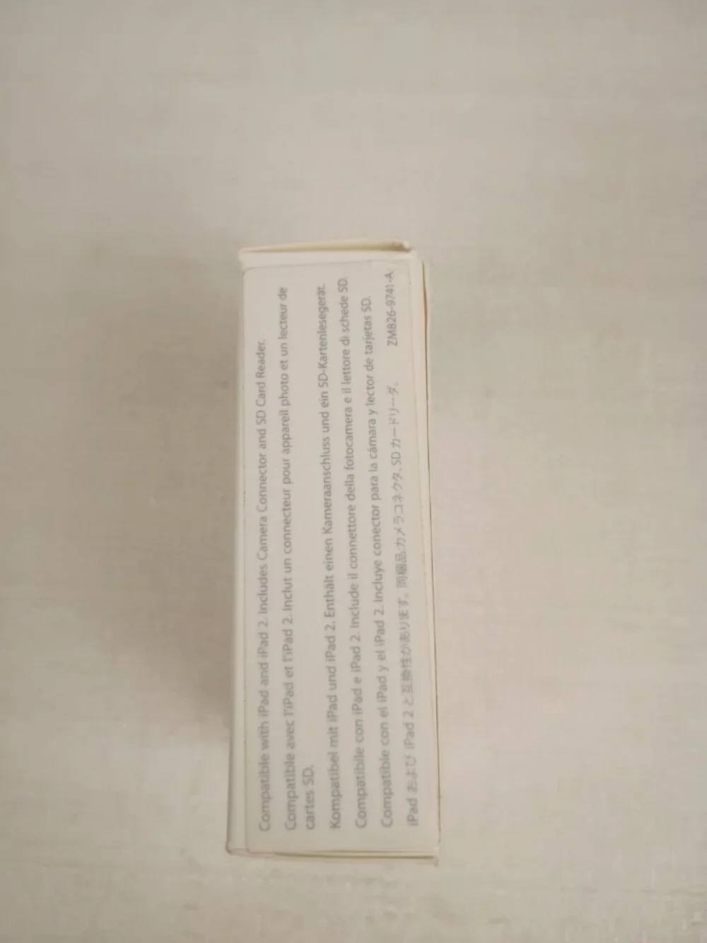 Genuine Apple iPad Camera Connection Kit 30 Pin A1362 A1358 MC531ZM/A